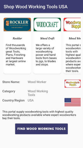 Shop Wood Working Tools USA screenshot 2