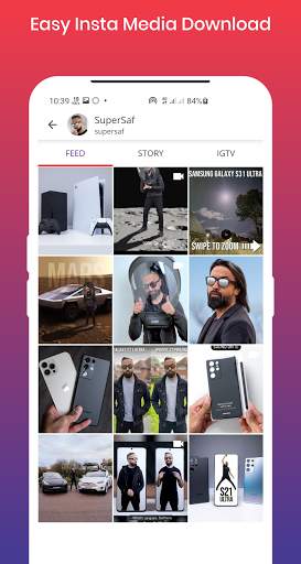 GBInsta - Saver for Instagram, IGTV, Story screenshot 5