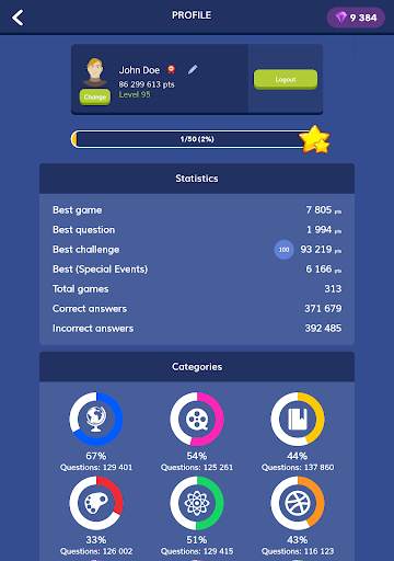 Trivia Quiz Knowledge screenshot 13