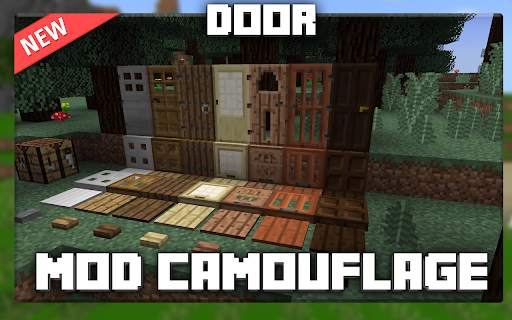 Mod Camouflage For Door Minecraft 2021 screenshot 2