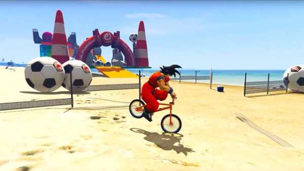 Superhero BMX Stunt Racing: Free Cycle Games screenshot 3