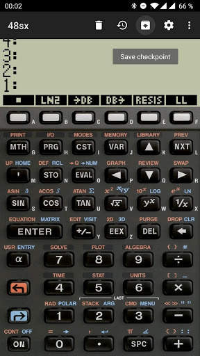 48sx : a vintage RPN calculator 3 تصوير الشاشة