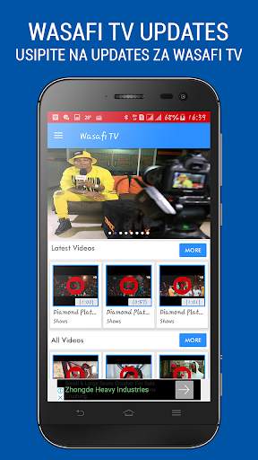 Wasafi TV |  Live  HD Videos 📺 screenshot 2