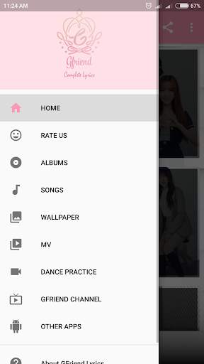 GFriend Lyrics (Offline) screenshot 1