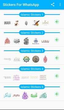 Islamic Whatsapp Stickers screenshot 3