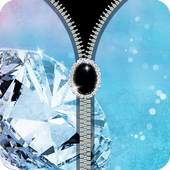 fake zipper diamond lock 3.0