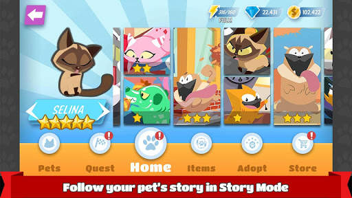 Pets Race - Fun Multiplayer PvP Online Racing Game screenshot 4