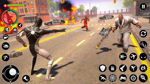 Spider Rope Fighting Hero Game screenshot 1