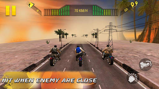 Moto Attack 3D Bike Race 2016 screenshot 5