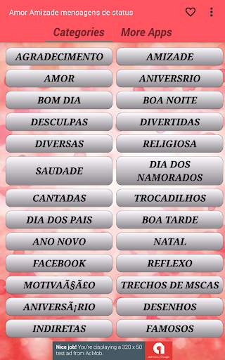 Amor Mensagem de status livre screenshot 5