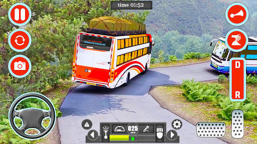 Village Bus Simulator Games 3D screenshot 7