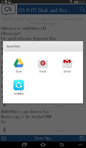notifiCAtion CA Messenger screenshot 16