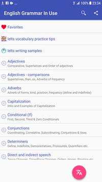 English Grammar Handbook mobile for learner screenshot 1