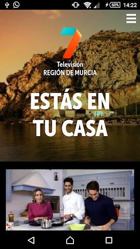 7 TV PLAYER Región de Murcia screenshot 1