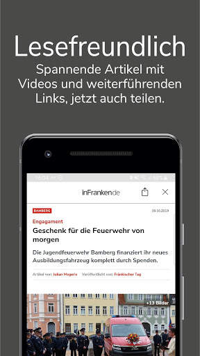 inFranken.de - lokale News & Informationen 5 تصوير الشاشة
