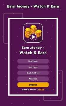 Earn Money - Watch & Earn स्क्रीनशॉट 2
