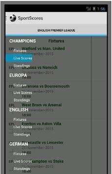 Free SportScores screenshot 10