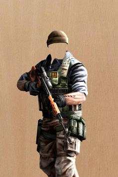 SWAT Man Photo Suit 5 تصوير الشاشة