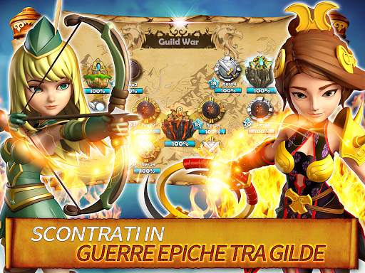 Hero Sky: Guerre tra Gilde screenshot 5