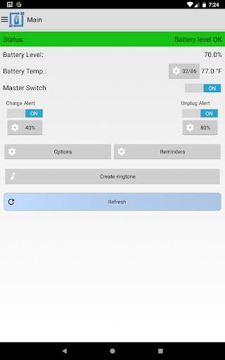 Battery Alert 40-80 Lite screenshot 8