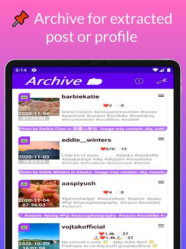 Download extract for Instagram screenshot 8