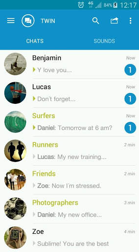 TWIN MESSENGER screenshot 1