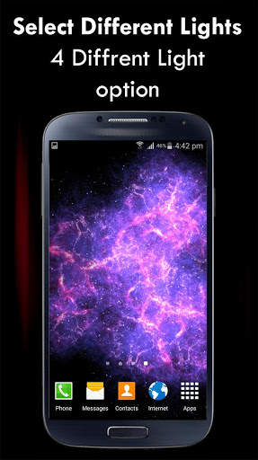 3D Galaxy live Wallpaper screenshot 5