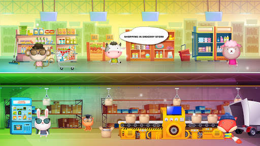 Pretend Play Pets World: Meet Town Life screenshot 3
