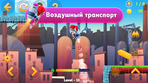 Приключения Tricky Liza 2D скриншот 6