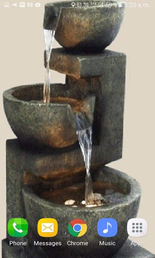 Water Fountain Live Wallpaper 3 تصوير الشاشة