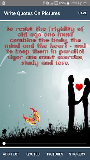 Write Quotes On Pictures - Photo Quotes Creator screenshot 2