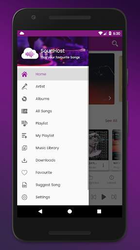 SoundHost - Listen And Download Music 8 تصوير الشاشة
