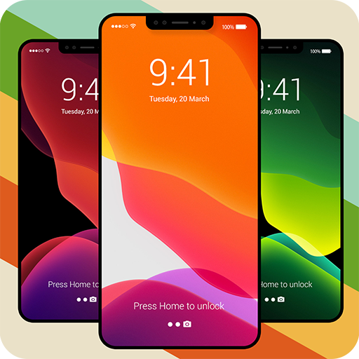Wallpaper for iPhone 12 Pro, iOS 14, 4k wallpaper icon