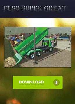 Mod Truck Fuso Super Great screenshot 4