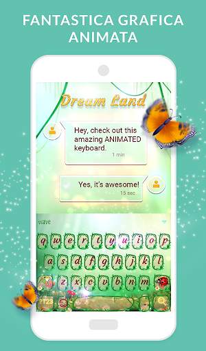 Wave Tastiera Animata + Emoji screenshot 4
