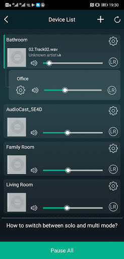 AudioCast S screenshot 3
