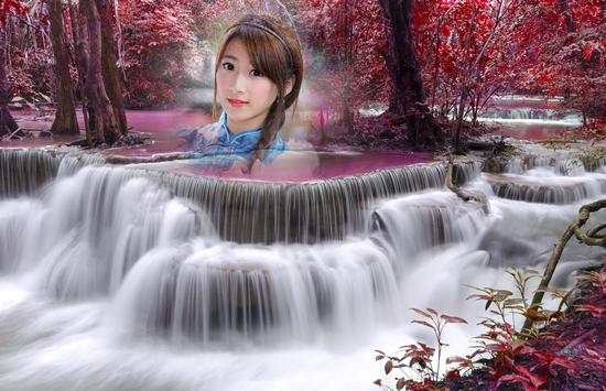 Waterfall Photo Frames 3 تصوير الشاشة