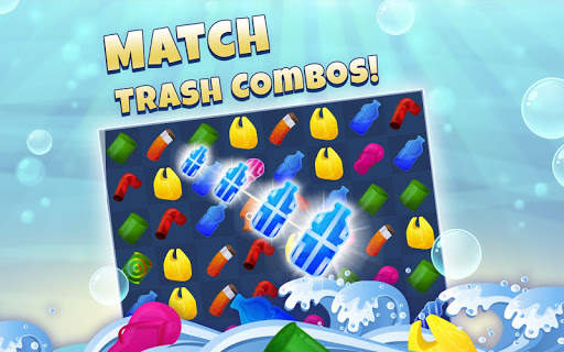 Ocean Sweep: Fun Match 3 Games for Ocean Cleanup. screenshot 11