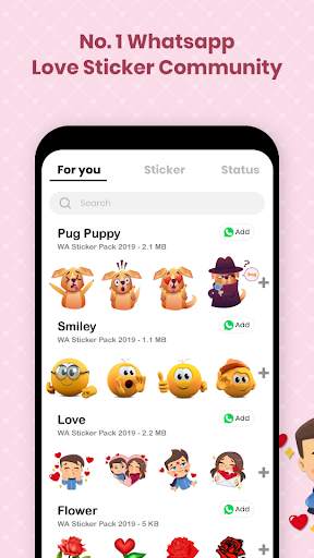 WAsticker 2021 - Stickers for WhatsApp screenshot 1