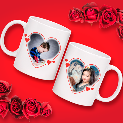 Couple Cup Photo Frame icon