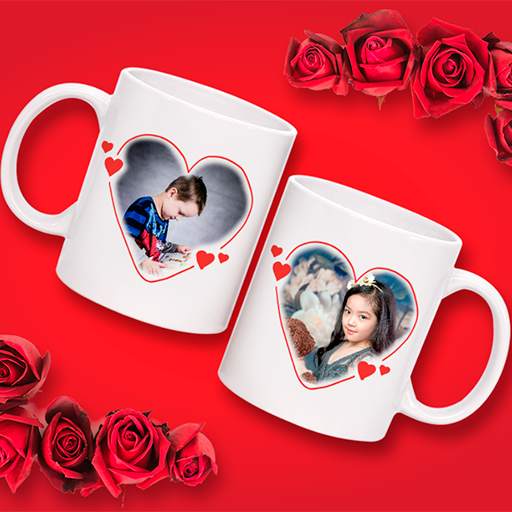 Couple Cup Photo Frame 1.2