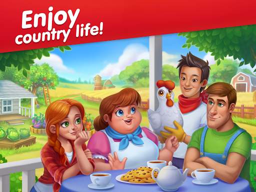 Greenvale: Match Three Puzzles & Farming Game! screenshot 10