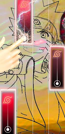 Naruto-Stickman piano tiles screenshot 2