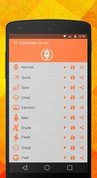 Funny Voice Changer, amplifier, modifier with loop screenshot 2