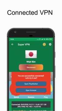 One Click VPN & Free Super VPN Proxy WiFi Security 1 تصوير الشاشة