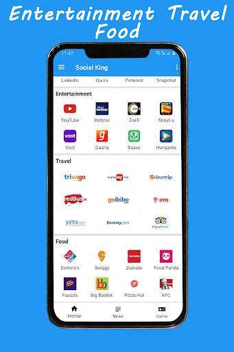 Social King - All in One App Shopping Game Travel screenshot 3