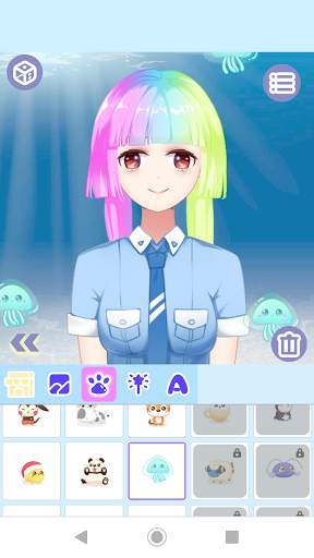 Pastel Anime Avatar Factory screenshot 4