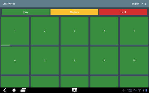 Crosswords Free screenshot 6