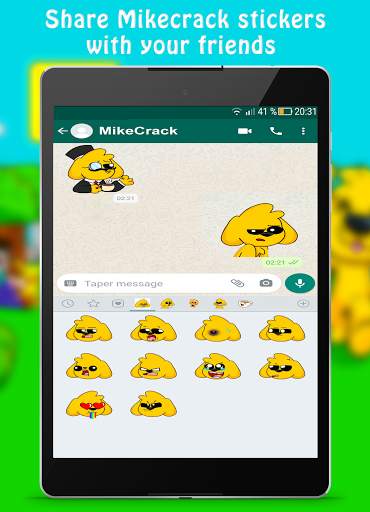 MikeCrack Stickers For WhatsApp screenshot 10
