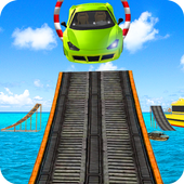 Real Car Driver: Beach Stunt Driving 3D icon